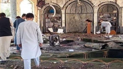 انفجار مسجد قندوز افغانستان