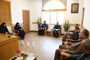 دیدار مدیر جامعه الزهرا با مسئولان بیمه تأمین اجتماعی (4)