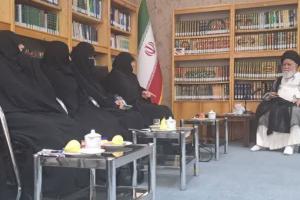 آیت الله علم الهدی و خانم برقعی