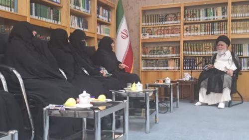 آیت الله علم الهدی و خانم برقعی