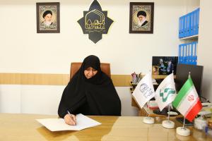 خانم برقعی مدیر جامعه الزهرا (8)