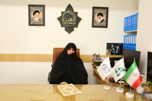 خانم برقعی مدیر جامعه الزهرا (9)