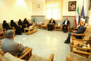 دیدار مدیر جامعه الزهرا با مدیر حوزه های علمیه خواهران
