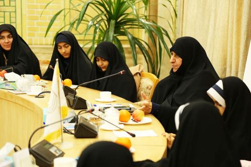 دیدار تشکل های دانش آموزی با مدیر جامعه (9)