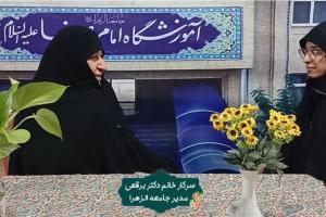 خانم برقعی موکب جامعه