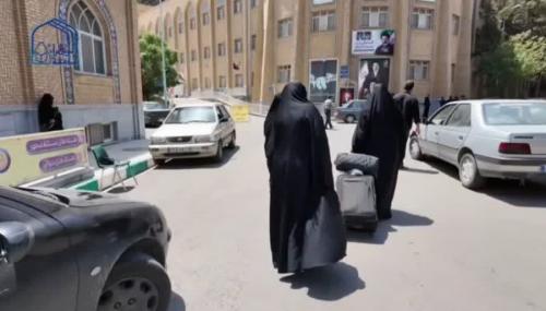 زائران مراسم تشییع