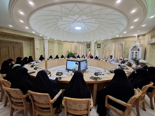 دیدار فرماندهان بسیج با مدیر جامعه