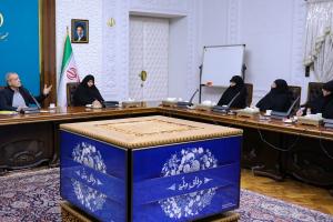 دیدار مدیر جامعه الزهرا با رئیس جمهور